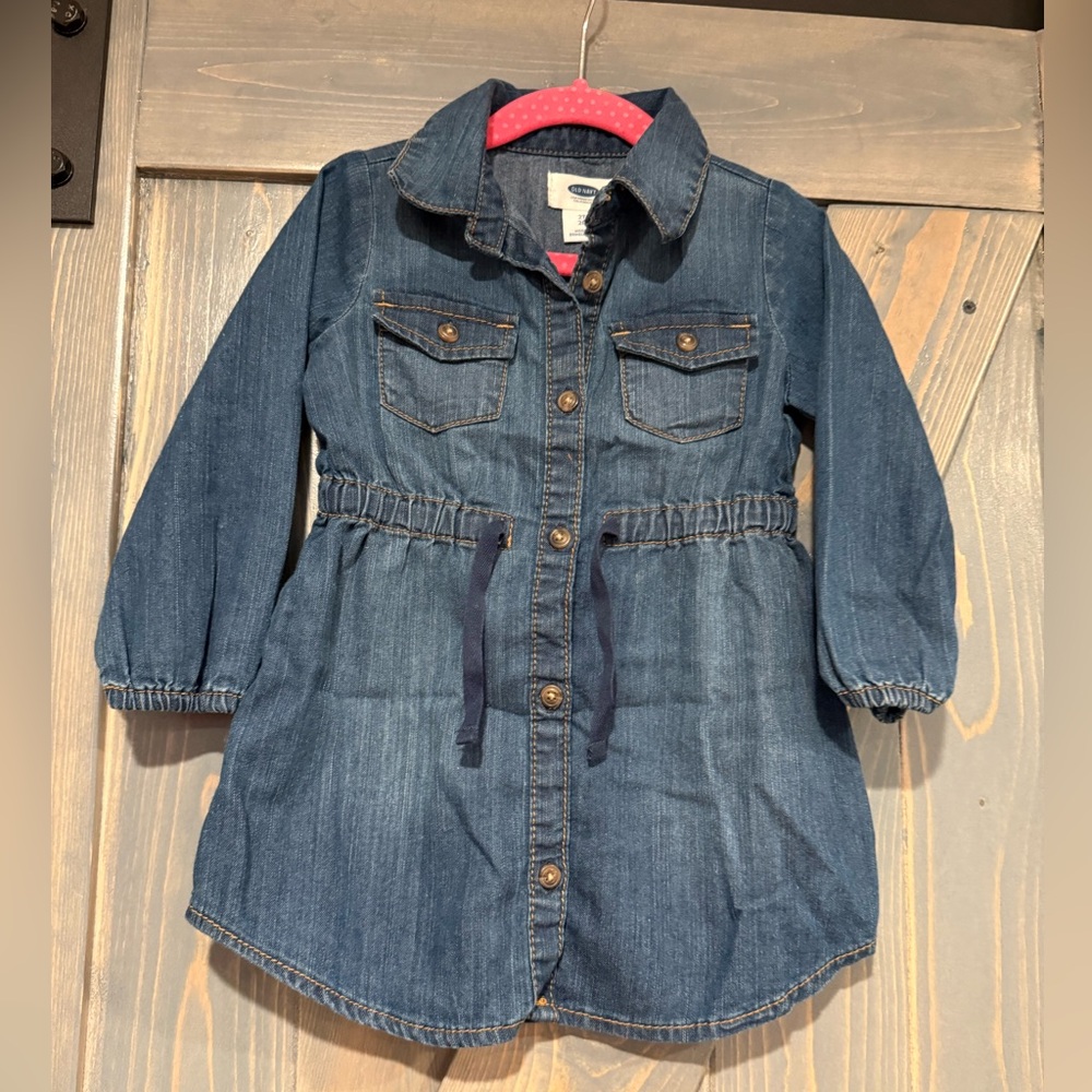 Old Navy Blue Kids Jean Dress